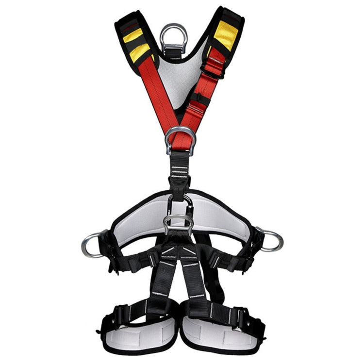 Vivolux | XINDA XDA9516 Outdoor Klettern Polyester Hochfestes Draht Verstellbarer Abstieg Ganzkörper Sicherheitsgurt