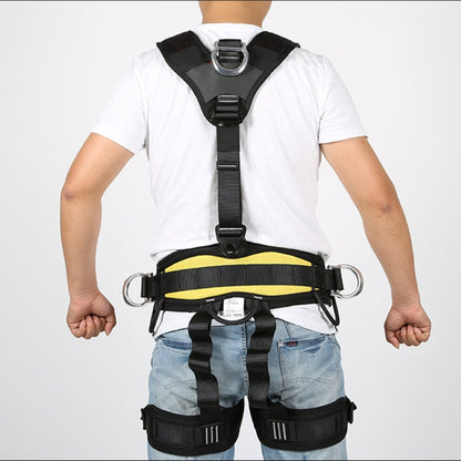 Vivolux | XINDA XDA9516 Outdoor Klettern Polyester Hochfestes Draht Verstellbarer Abstieg Ganzkörper Sicherheitsgurt