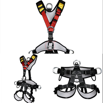 Vivolux | XINDA XDA9516 Outdoor Klettern Polyester Hochfestes Draht Verstellbarer Abstieg Ganzkörper Sicherheitsgurt