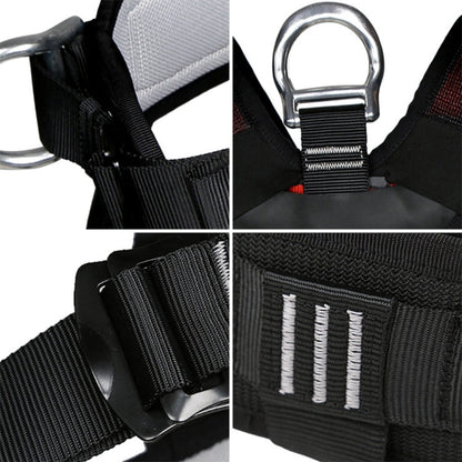 Vivolux | XINDA XDA9516 Outdoor Klettern Polyester Hochfestes Draht Verstellbarer Abstieg Ganzkörper Sicherheitsgurt