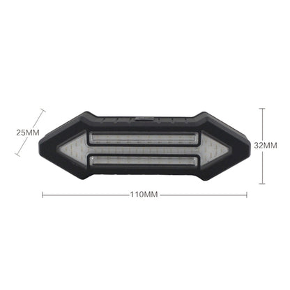 Vivolux | Fahrrad Rücklicht Intelligente Drahtlose Fernbedienung Blinklicht Warnlicht