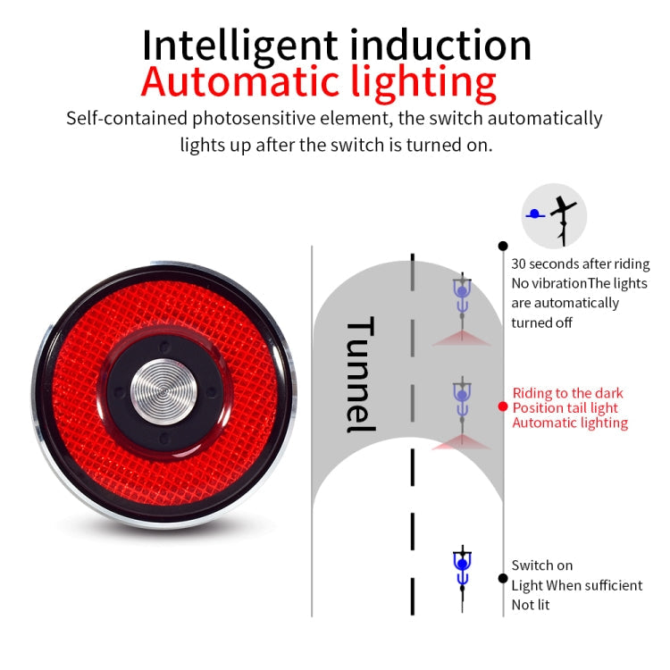 Vivolux | Antusi Q5 Fahrrad Rücklicht Automatische Bremsinduktions Rücklichter