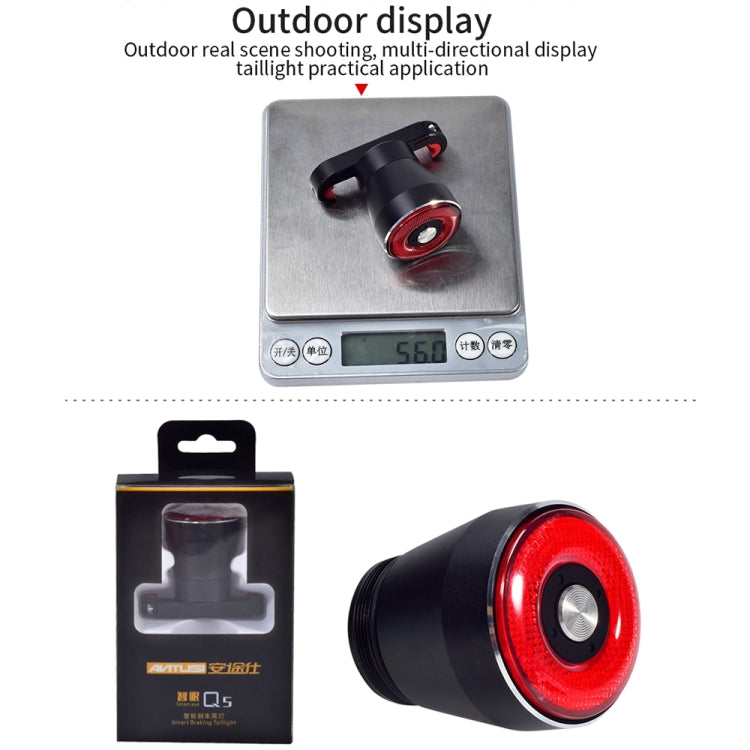 Vivolux | Antusi Q5 Fahrrad Rücklicht Automatische Bremsinduktions Rücklichter