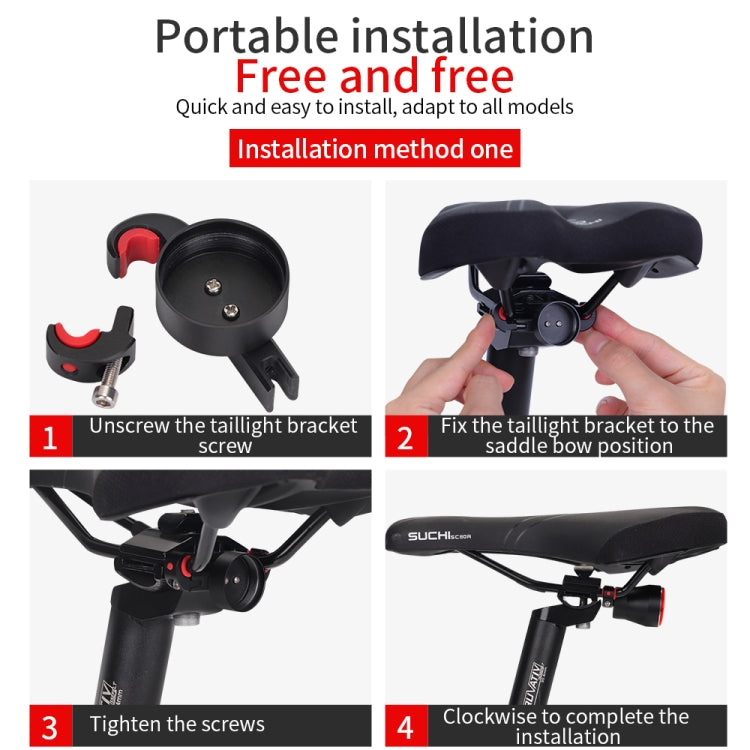 Vivolux | Antusi Q5 Fahrrad Rücklicht Automatische Bremsinduktions Rücklichter