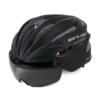 Vivolux | GUB K80 Plus Fahrradhelm mit Visier und Brille (Schwarz)
