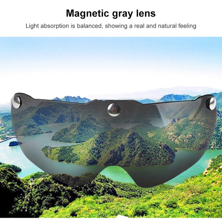 Vivolux | GUB K80 Plus Fahrradhelm mit Visier und Goggles (Weiß)