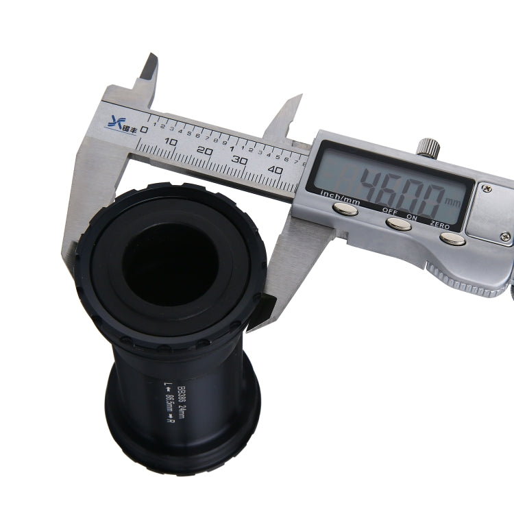 Vivolux | BB386 Press Fit Stil EVO Tretlager passt 86,5 mm für SHIMANO / SRAM / FSA Mountainbike (Schwarz)