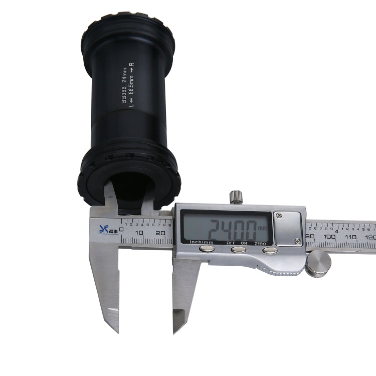 Vivolux | BB386 Press Fit Stil EVO Tretlager passt 86,5 mm für SHIMANO / SRAM / FSA Mountainbike (Schwarz)