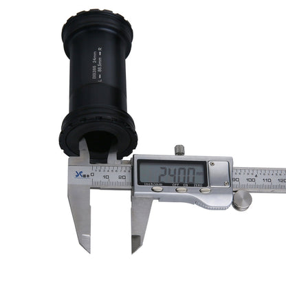 Vivolux | BB386 Press Fit Stil EVO Tretlager passt 86,5 mm für SHIMANO / SRAM / FSA Mountainbike (Schwarz)