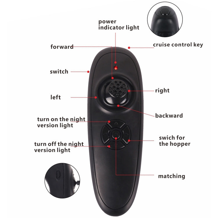 Vivolux | D16 Smart RC Angelköderboot 2kg Ladung 500M