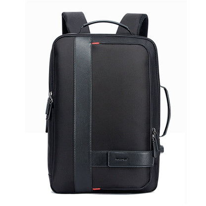 Vivolux | Bopai 751-006561 Große Kapazität Business Casual Atmungsaktive Laptop-Rucksack mit externem USB-Anschluss, Größe: 29 x 16 x 44 cm (Schwarz)