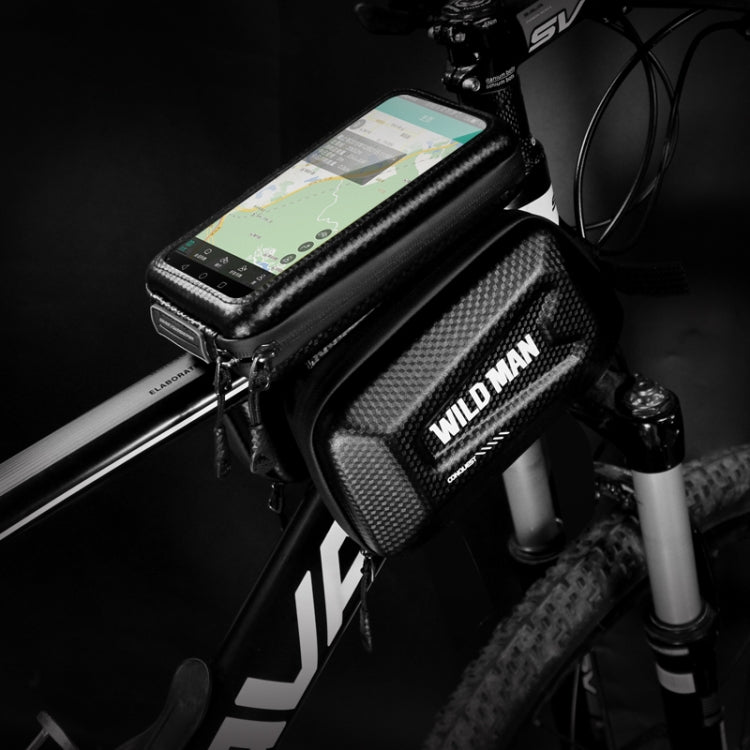 Vivolux | WILD MAN E6S Wasserdicht Vorderasche Touchscreen MTB Tasche Große Kapazität Fahrradtube Tasche Fahrzubehör