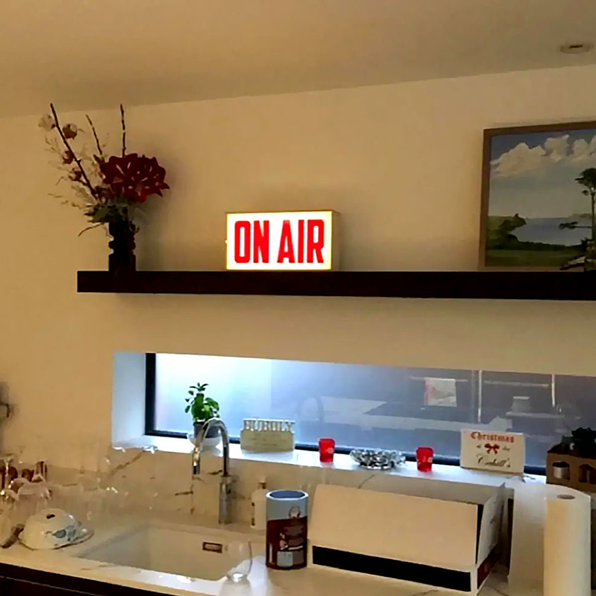 Vivolux | On Air Zeichen Retro Lichtkasten Tischlampe