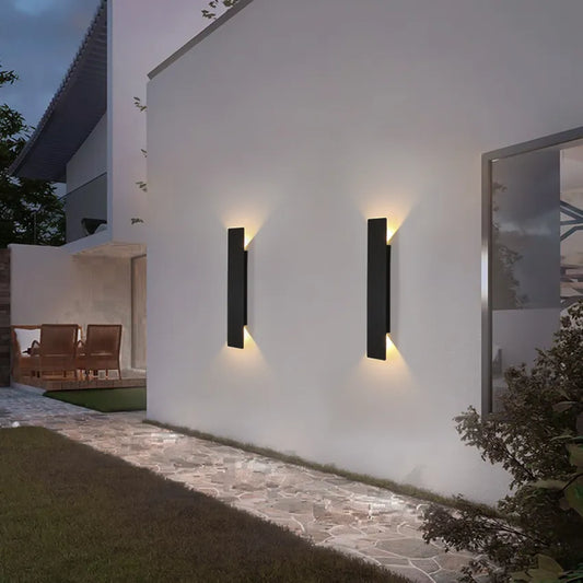 Vivolux | Wetterfeste Aluminium Wandleuchte für Außen mit LED Licht - IP65, Einfache Installation und Langlebiges Design