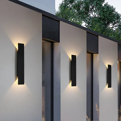 Vivolux | Wetterfeste Aluminium Wandleuchte für Außen mit LED Licht - IP65, Einfache Installation und Langlebiges Design