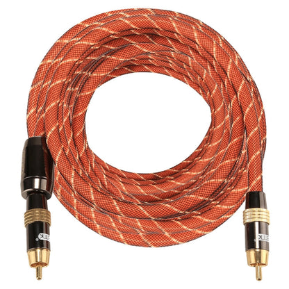 Vivolux | EMK TZ/A 8m OD8.0mm vergoldetes Metallkopf RCA zu RCA Stecker Digital Koaxial-Interconnect-Kabel Audio / Video RCA Kabel