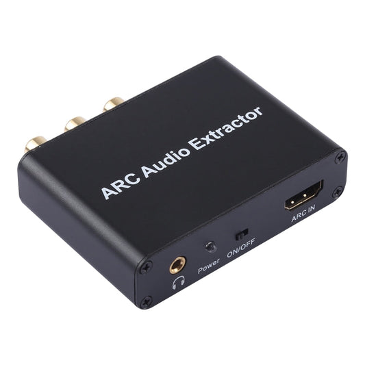 Vivolux | 192KHz ARC Audio Extractor HDMI ARC zu SPDIF + Koaxial + L/R Converter Audio Rückkanal Adapter