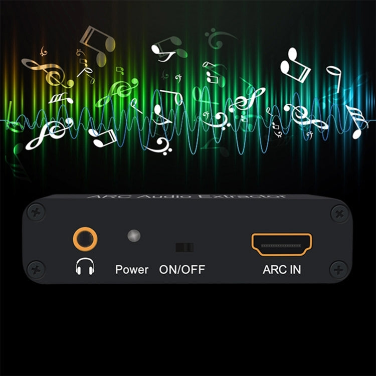 Vivolux | 192KHz ARC Audio Extractor HDMI ARC zu SPDIF + Koaxial + L/R Converter Audio Rückkanal Adapter