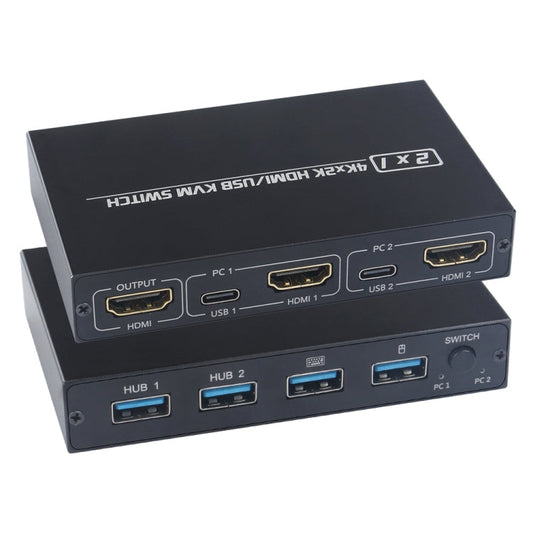 Vivolux | AM-KVM201CL 2x1 4Kx2K HDMI / USB / KVM Switch