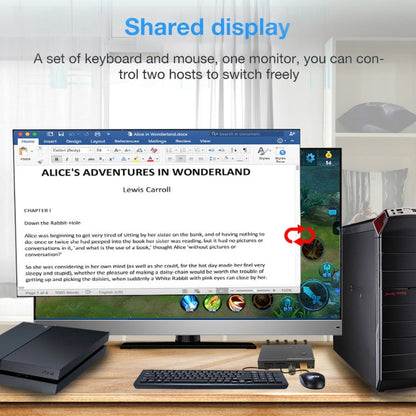 Vivolux | AM-KVM201CL 2x1 4Kx2K HDMI / USB / KVM Switch
