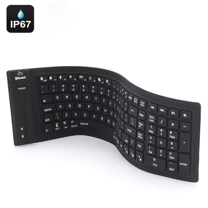 Vivolux | JA-11 108-Tasten Faltbare Silikon Bluetooth-Tastatur