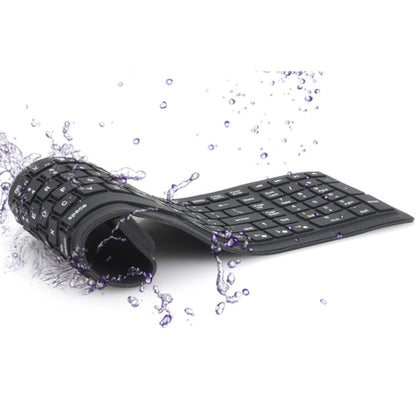 Vivolux | JA-11 108-Tasten Faltbare Silikon Bluetooth-Tastatur
