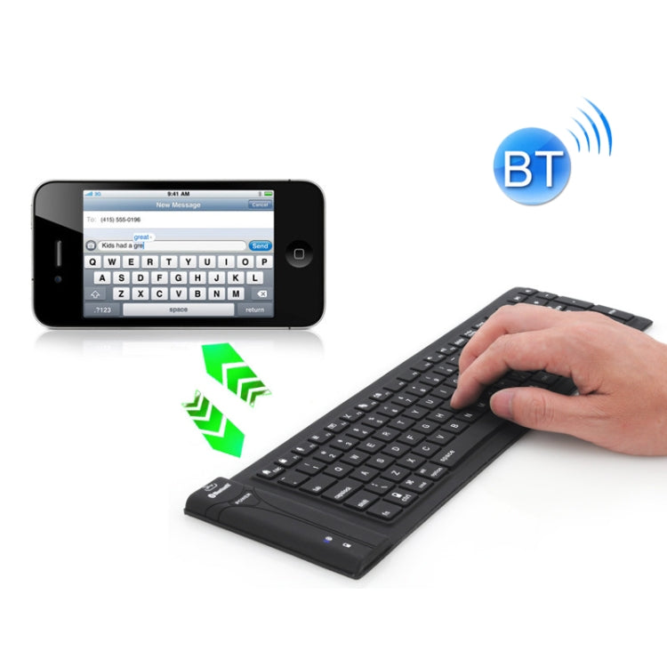 Vivolux | JA-11 108-Tasten Faltbare Silikon Bluetooth-Tastatur