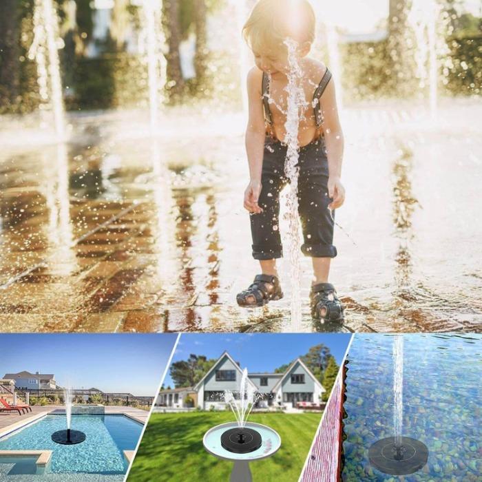 Vivolux | Sophia AquaGlow Solarbrunnen – Charmante Gartenzierbrunnen
