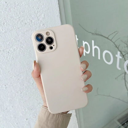 Vivolux | Pastell Einfarbig Silikon iPhone Hülle