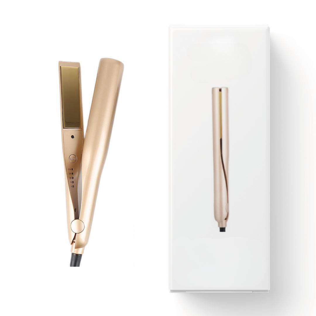 Vivolux | 2 in 1 Glätteisen mit Keramiktellern und Temperaturkontrolle – Das beste Haarglätteisen für Wellen, Locken, Brötchen