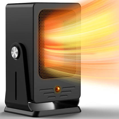 Vivolux | Portabler elektrischer Konvektionsheizer mit Thermostat – Energiesparender Raumheizer für schnelle Heizung 900 W