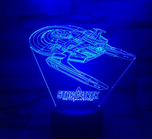 Vivolux | Star Trek 3D optische Illusionslampe