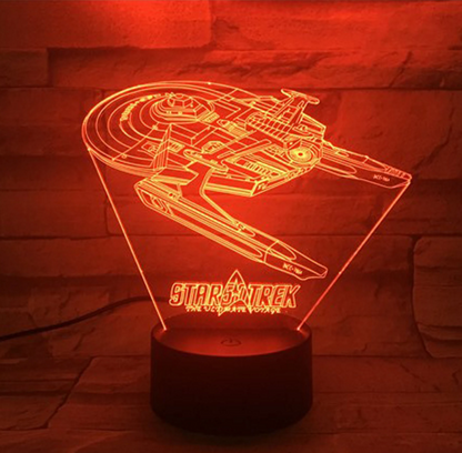 Vivolux | Star Trek 3D optische Illusionslampe