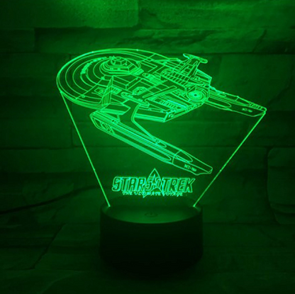 Vivolux | Star Trek 3D optische Illusionslampe