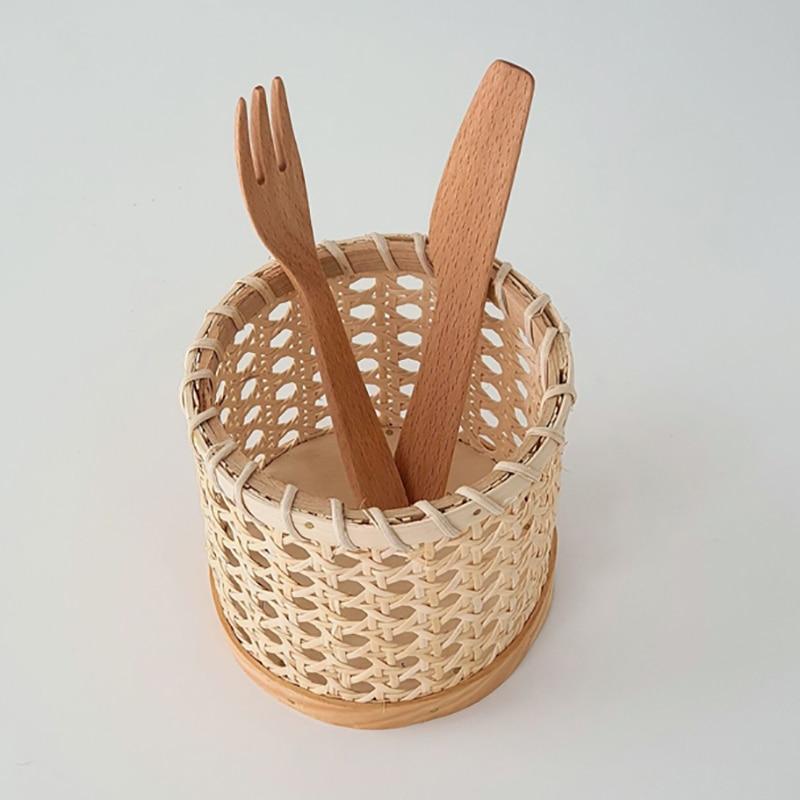 Vivolux | Rattan-Besteck-Organizer