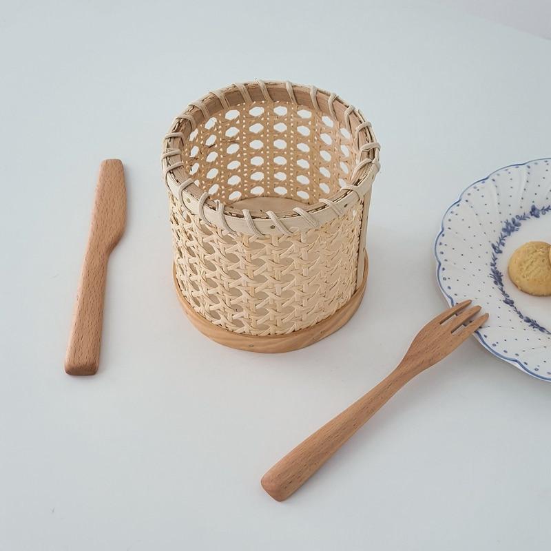 Vivolux | Rattan-Besteck-Organizer