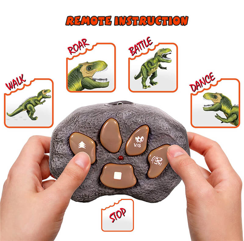 Vivolux | Steuern Sie den T-Rex-Dinosaurier mit LED-Beleuchtung