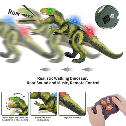 Vivolux | Steuern Sie den T-Rex-Dinosaurier mit LED-Beleuchtung