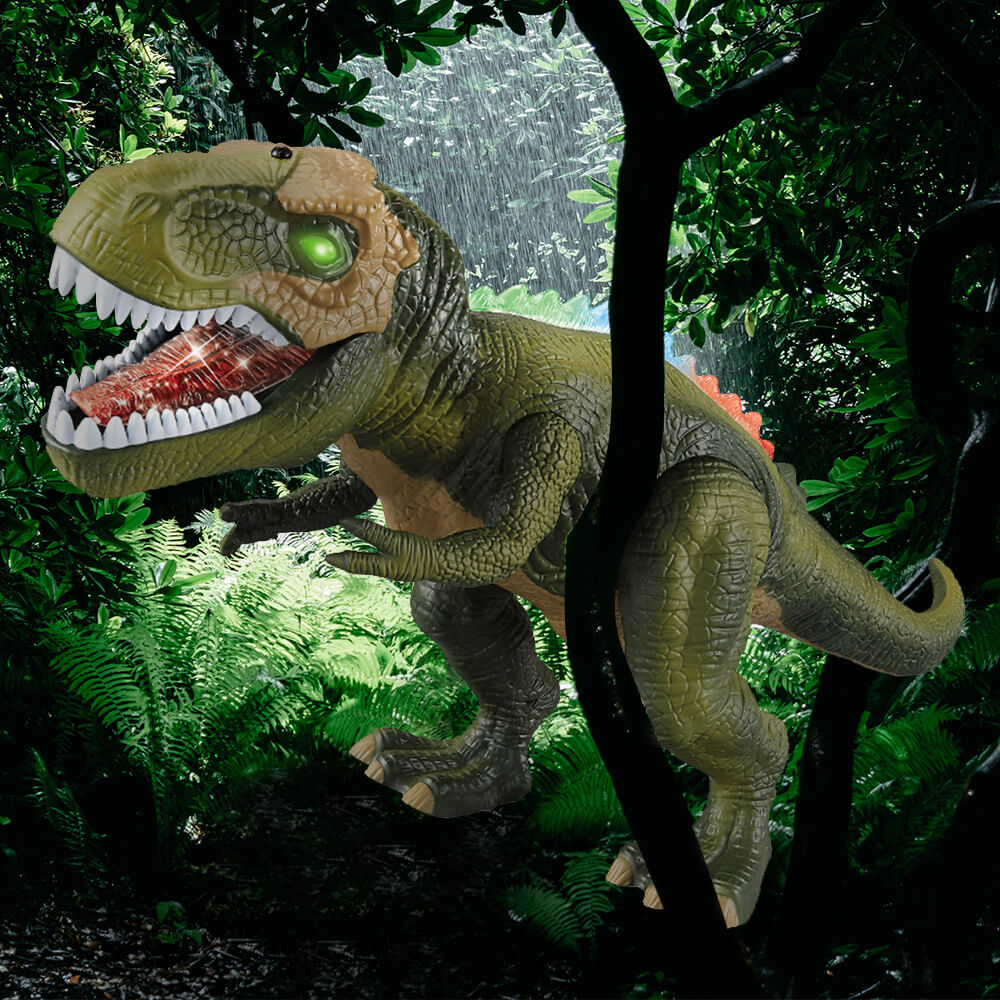 Vivolux | Steuern Sie den T-Rex-Dinosaurier mit LED-Beleuchtung