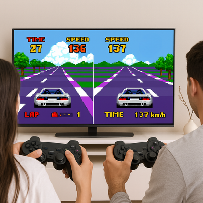 Vivolux | 4K Plug and Play Retro Gaming-Konsole 20000 klassische Videospiel-Sammlung