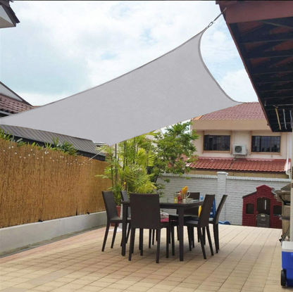 Vivolux | Luxus-Sonnenschutz – wasserabweisend – schützend für Balkon und Garten – Schattentuch