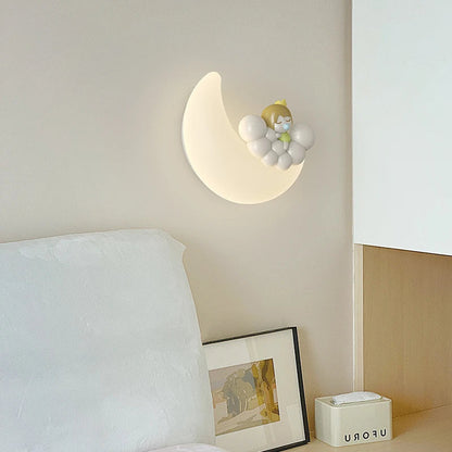 Vivolux | Wandleuchte Mond | Sanfte Beleuchtung | Hochwertige Qualität - Noram