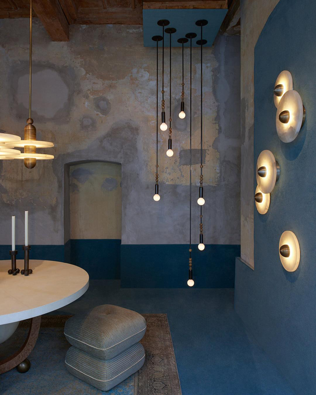 Vivolux | Designer Wandleuchte mit Marmorakzent