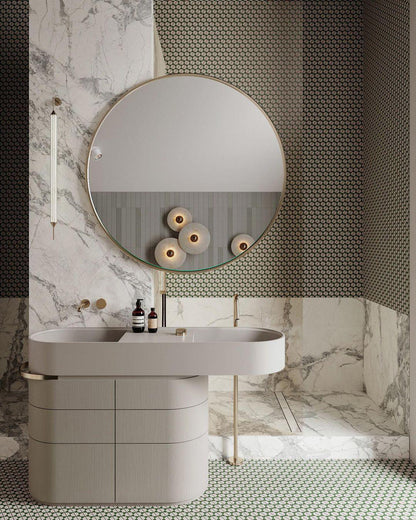 Vivolux | Designer Wandleuchte mit Marmorakzent