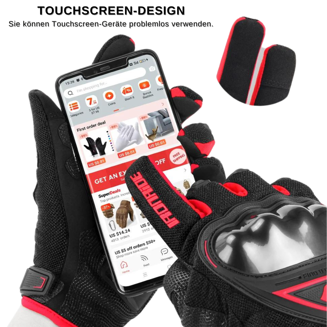 Vivolux | Wasserdichte Motorradhandschuhe