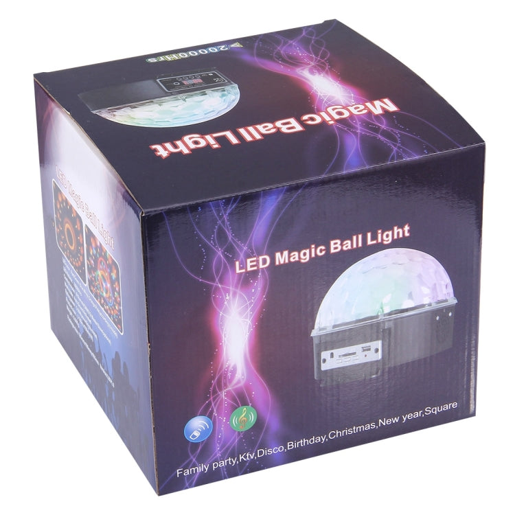 Vivolux | Digital LED RGB Kristall Magische Ball Bühnen Effekt Licht, DMX Party Disco DJ Bar Farbige Muster Beleuchtung