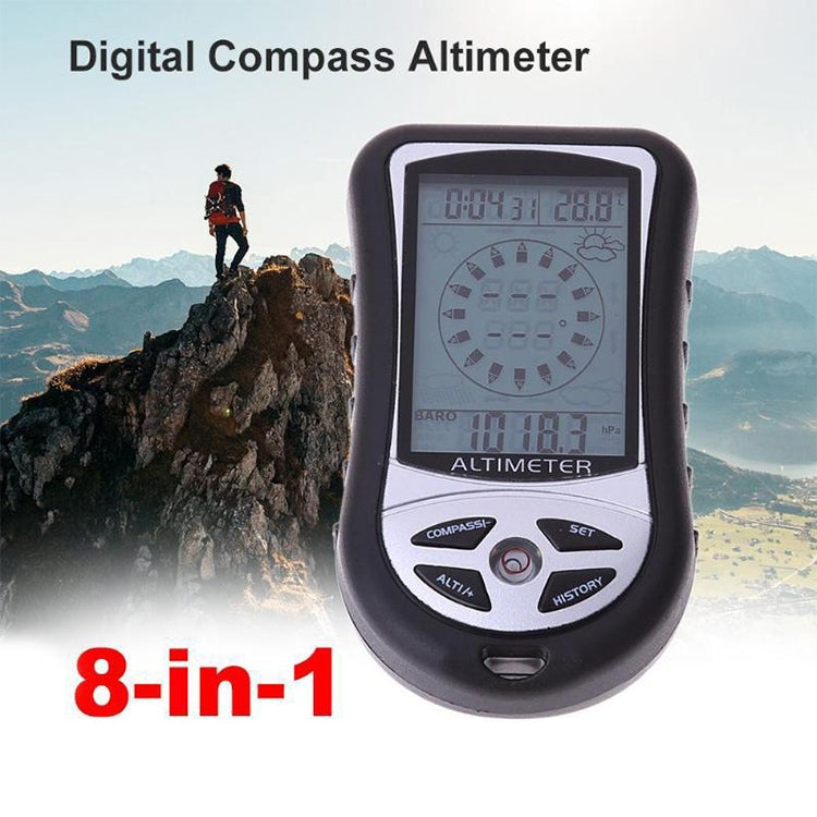 Vivolux | Digitaler Kompass Höhenmesser Barometer Thermo