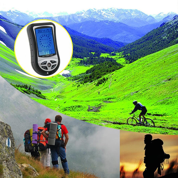 Vivolux | Digitaler Kompass Höhenmesser Barometer Thermo