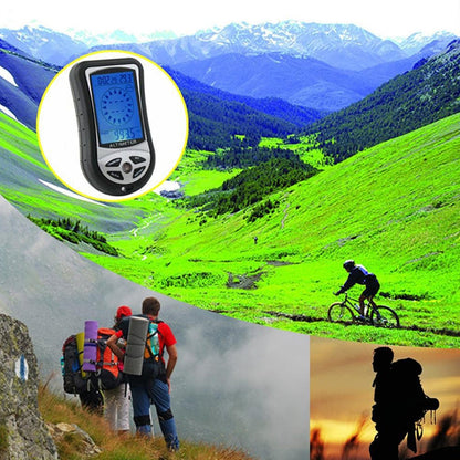 Vivolux | Digitaler Kompass Höhenmesser Barometer Thermo