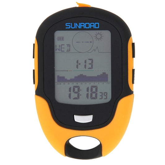 Vivolux | SUNROAD Multifunktions-LCD-Digital-Höhenmesser mit Kompass & Barometer & Thermometer & Hygrometer & Wettervorhersage & LED-Taschenlampe und Uhr